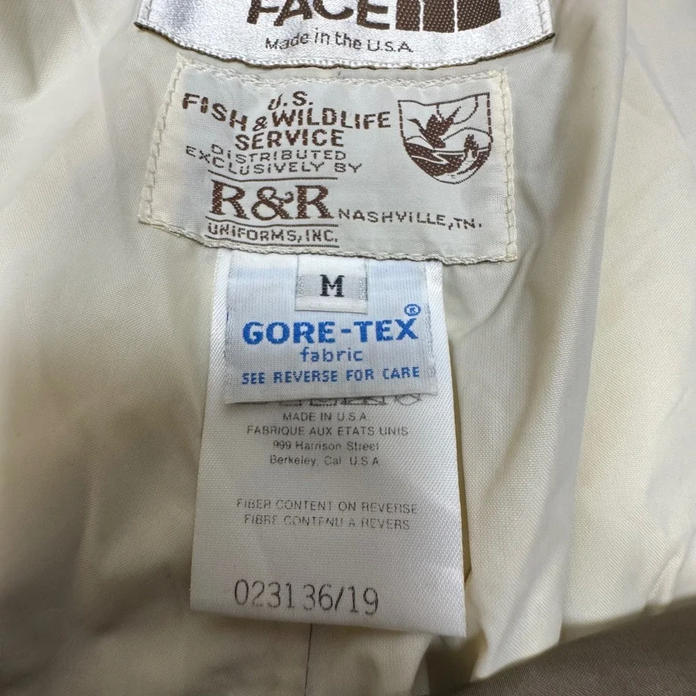 The North Face Gore-Tex‎ Jacket & Pants Set US Fish Wildlife Service Made USA M